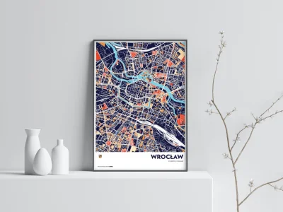 rafal4444 - Nowa mapa dla zainteresowanych ;) #mapy #mapporn #plakat #design #polska ...