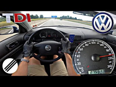 N.....s - VW Passat B5 1.9TDI, 131KM, top speed na autobanie - kurła ale idzie

#mo...
