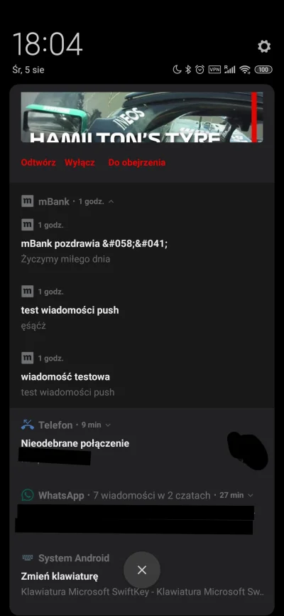 KRS - @Szopin @Darek08 wczoraj wysłali do klientów takie pushe