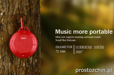 Prostozchin - >> Mały przenośny głośnik bluetooth << ~62 zł z wysyłką z Polski

Cen...