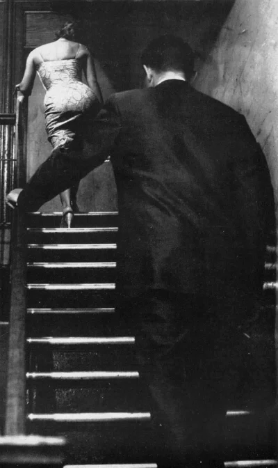 myrmekochoria - Saul Leiter, “The Staircase”, Nowy Jork 1968. Dzisiaj będzie trochę e...