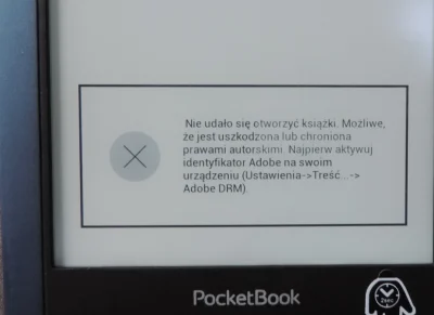 tombeczka - Półroczny PocketBook Aqua 2 przedwczoraj, po włączeniu wywalać zaczął tak...