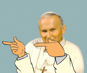 EissIckedouw - @zmasowanyatak: mnie śmieszy tańczący papież xD