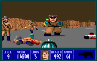 PolaczekPijaczek - @lapko: @Smash: Jeśli chodzi o minigun obstawiałbym Wolfenstein 3D...