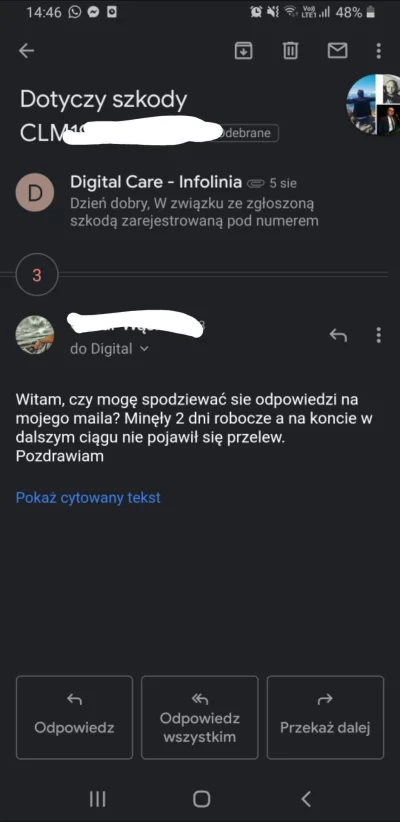 Blueblues - Mirki, korzystał ktoś z was z usług Digital Care?
W grudniu tamtego roku...