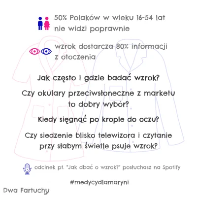 dwa_fartuchy - Wzrok to najważniejszy zmysł człowieka, ponieważ dostarcza największej...