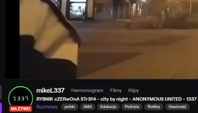 trejn - Stream z aktywacji czerwonej strefy w #rybnik w centrum rynku. Pełno policji ...