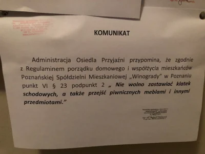 klocus - Ktoś w mojej klatce schodowej blokuje wejście do piwnicy wózkiem dla dziecka...