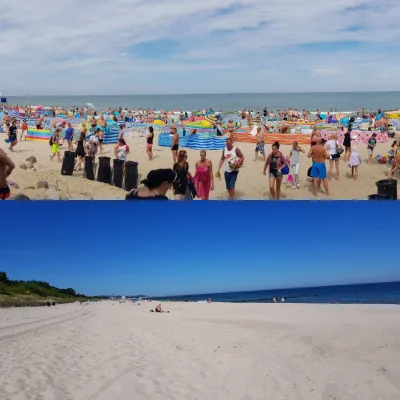 Unik4t - @Ksemidesdelos: ja byłem we Władysławowie - tłumy, ale plaże znaleźliśmy 5 k...