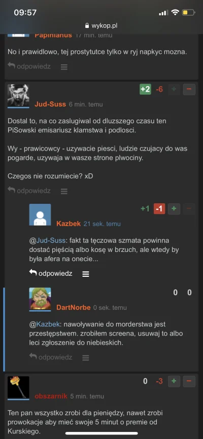 DartNorbe - @Kazbek: ja sobie ten komentarz zostawię, bo mimo że skasowany to myśle, ...