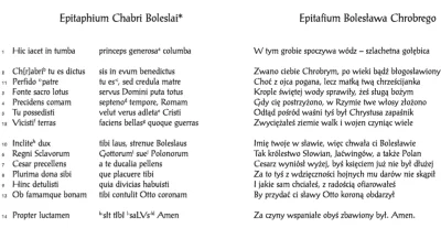Billybob - Epitafium Bolesława Chrobrego

Anonimowy utwór, określany jako Epitafium...