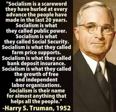 G.....5 - Cytat dnia - Harry S. Truman, 33. prezydent USA ( ͡° ͜ʖ ͡°)
#antykapitaliz...