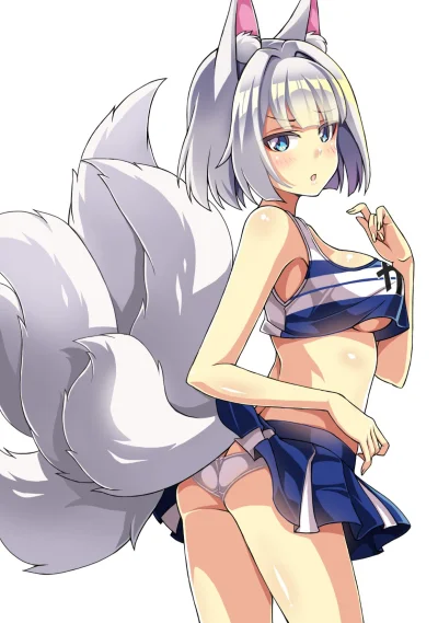 zabolek - #anime #randomanimeshit #azurlane #kaga #kitsunemimi