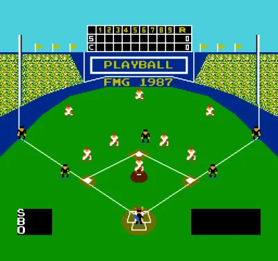 CulturalEnrichmentIsNotNice - Baseball 
#gry #staregry #retrogaming #nes #pegasus #g...