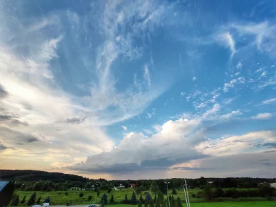 meetom - Deszcz na północ od #krakow (wg windy pokrywa się z opadami w Skale (screen ...