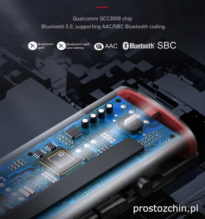 Prostozchin - >> Odbiornik Bluetooth 5.0 AAC SBC << ~92 zł.


Urządzenie bazujące ...