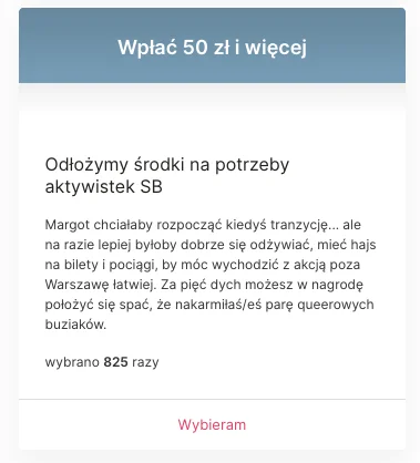 tpap - @alojzy_ulamek: nie zaszła, z tego co rozumiem Margot nie rozpoczęła tej spraw...