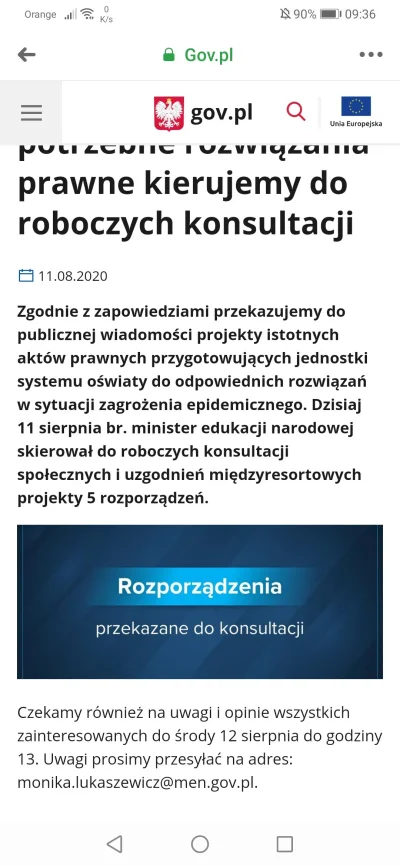 biuna - Jak działają konsultacje według MENu? 
9 godzin temu (jest 9:45),wrzucili 5 p...