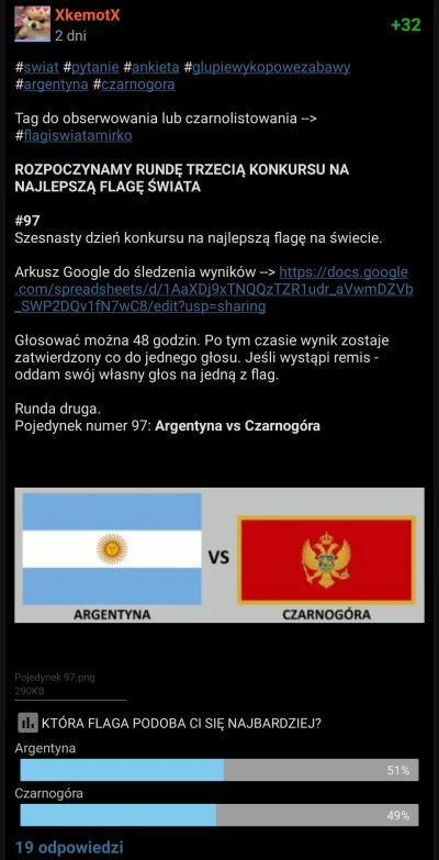 XkemotX - @XkemotX Wygrywa Argentyna
