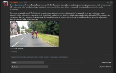 trace_error - #rower #polskiedrogi
Kolejna klasyka obrzucania błotem rowerzystów i n...