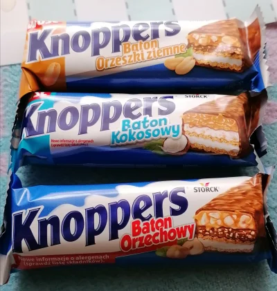 WuDwaKa - W #aldi można dostać dwa nowe smaki batonów Knoppers (｡◕‿‿◕｡)

#knoppers #b...