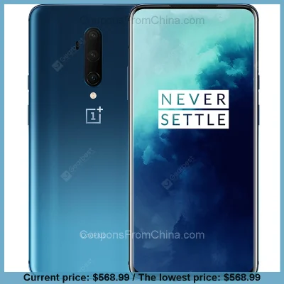 n____S - OnePlus 7T Pro 8/256GB Blue - Gearbest 
Kupon to > Y8167156DO
Cena: $568.9...