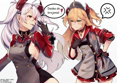 zabolek - #anime #randomanimeshit #azurlane #prinzeugen #admiralhipper