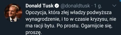 RegularJohnny - Opozycjo, zrób to co JE Donald Franciszek Tusk napisał – usuńcie kont...