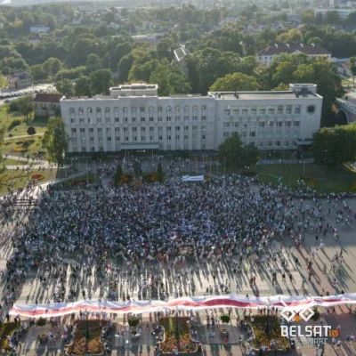 Rzeszowiak2 - @56632: Biełsat podaje że dziś protestuje w samym mieście 30 000 ludzi ...