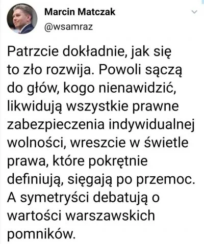 adidanziger - Robak, który groził studentce bo była córką jakiegoś nielubianego przez...