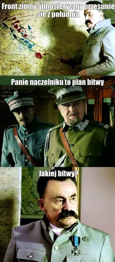 Felix_Felicis - Nie ma dowodów, że Piłsudski wiedział o Bitwie Warszawskiej

#hehes...