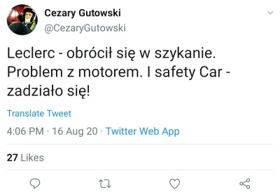 Davy_Strange - #f1 
No i się wyjaśniło, dlaczego nikt nie wie tego co on wie. On po ...