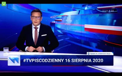 jaxonxst - Skrót propagandowych wiadomości TVP: 16 sierpnia 2020 #tvpiscodzienny tag ...