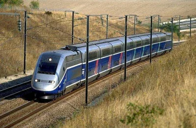 tank_driver - Po Francji lata sporo TGV Duplex (piętrowy), 300-320km/h po liniach LGV...