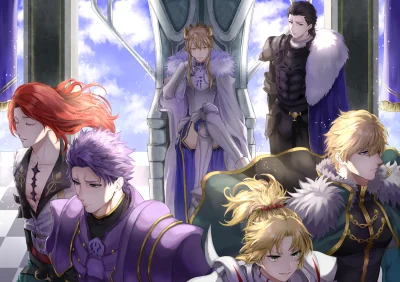 bakayarou - #randomanimeshit #fate #lancelot #agravain #mordred #gawain #tristan #lio...