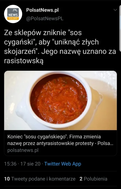 S.....j - Lewaków nawet sosy obrażają XDD

Nie można mówić murzyn, cygan..co kolejne?...