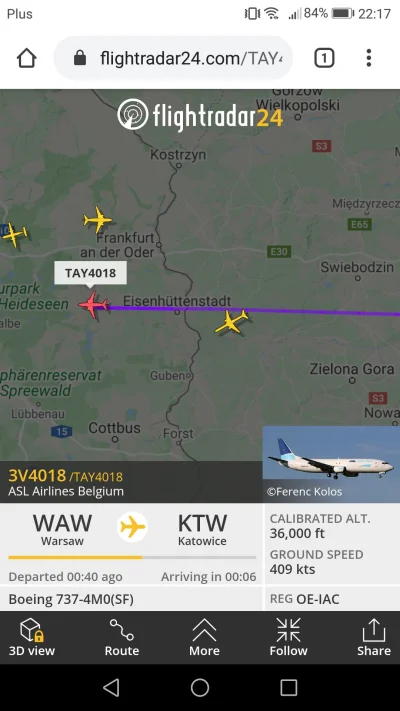 Maly_7 - #flightradar24 Katowice przenieśli do Niemiec?
