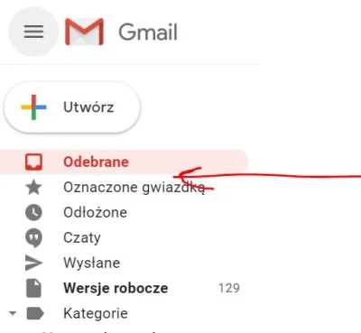 tambus - Hej Mireczki czy w gmailu jest możliwość przesunięcia swoich etykiet bezpośr...