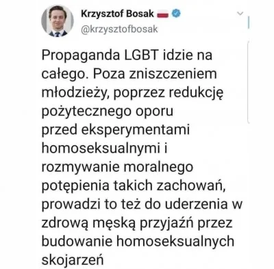 s.....a - Krzysztof niedawno napomniał, o relacjach między mężczyznami, w dzisiejszyc...