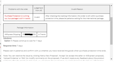 NanShan_ - @AliPaczka: Cześć Alipaczko, założyłam dwa spory - sprzedający wysłał oba ...