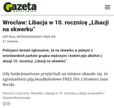 dybligliniaczek - To już 10 lat #libacjanaskwerku #wroclaw #heheszki 

https://gaze...