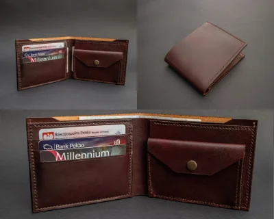 CasualMirek - #chwalesie #leatherworking #handmade 
Taki portfel dla klienta z wykop...