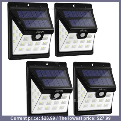 n____S - Beamday HJ001 Solar Wall Light 4pcs - Gearbest 
Cena: $28.99 (108,47 zł) / ...