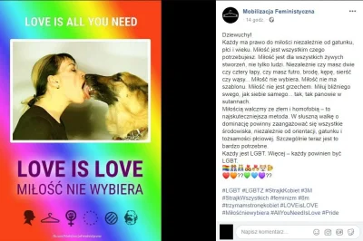 ZAWADIAK - @kochatopoczeka: Love is love, postęp się nie zatrzymuje ( ͡~ ͜ʖ ͡°)