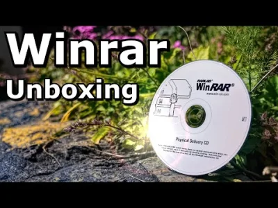 supra107 - @LuxEtClamabunt: 3kliksphillip robił recenzję WinRARa na oficjalnej płytce...