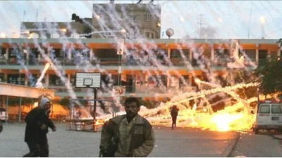 gryhu - Izrael już kiedyś zrzucał bomby zapalające z białym fosforem na palestyńskie ...