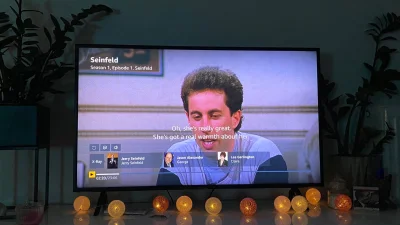 B.....o - Wreszcie mam okazje ogladac klasyk amerykanskiej telewizji “Seinfeld”, zoba...