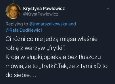 afc85 - kiedy jesteś tak bardzo edgy-konserwo-antywege, że nawet frytki robisz z mięs...