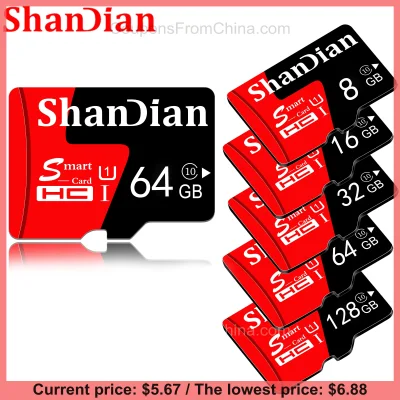 n____S - SHANDIAN 64GB Class 10 MicroSD Card - Aliexpress 
Cena: $5.67 (21,20 zł) / ...