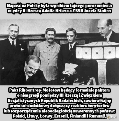 januszzczarnolasu - @lubiekiedymowisz_tak: W Pakcie Ribbentrop - Mołotow była część o...